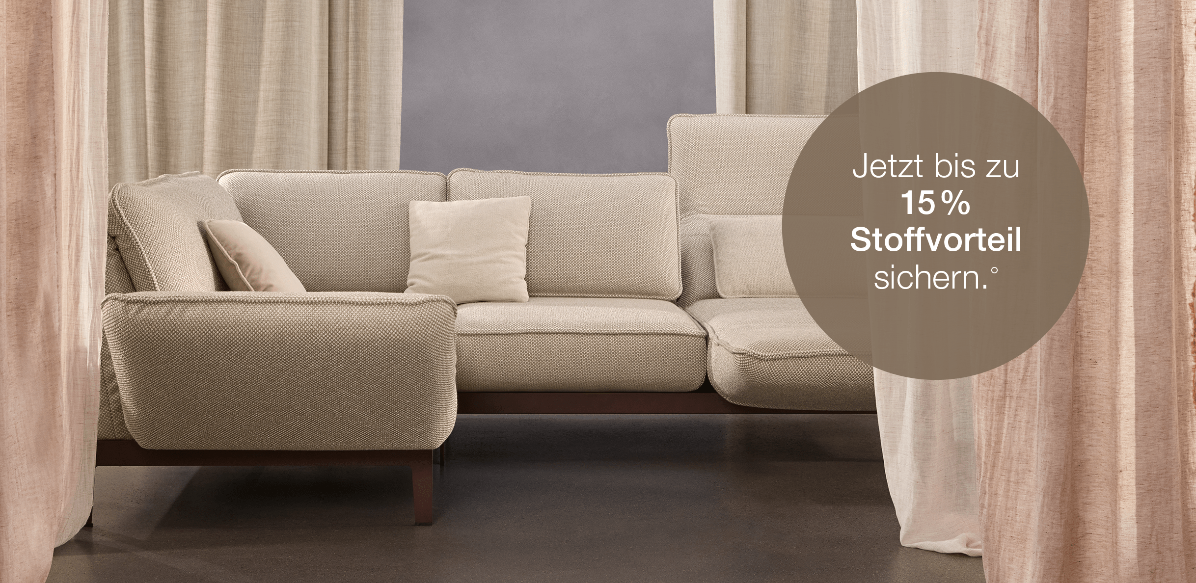 Preisvorteil Aktion Rolf Benz Sofa Mera