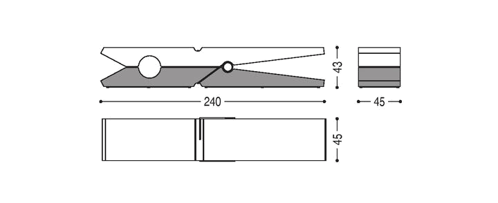 Riva 1920 Bank Molletta Wood + Iron