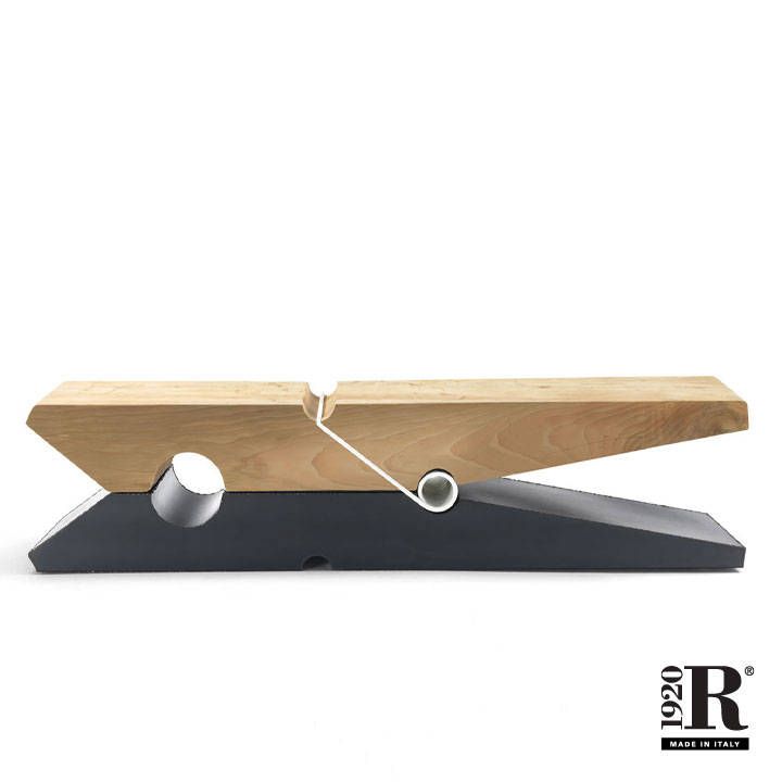 Riva 1920 Bank Molletta Wood + Iron