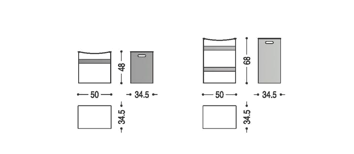 Riva 1920 Hocker Barney