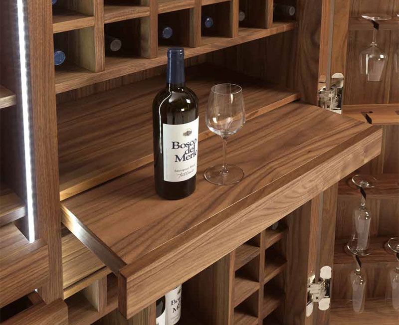 Riva 1920 Schrank Cambusa Wine Jumbo
