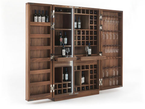 Riva 1920 Schrank Cambusa Wine Jumbo