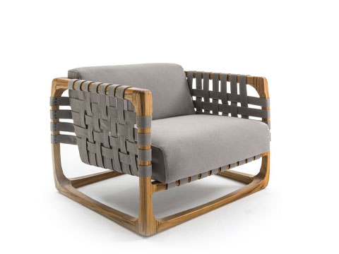 Riva 1920 Hocker Bungalow Armchair