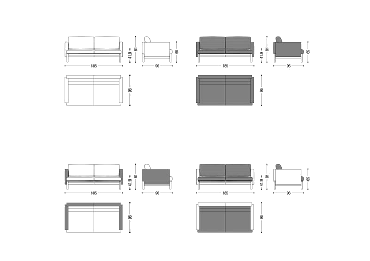 Riva 1920 Sofa Maoli