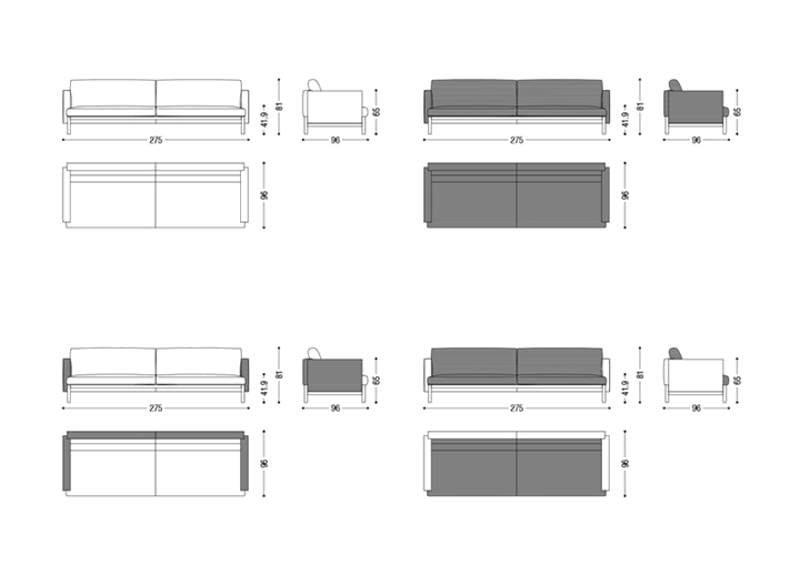 Riva 1920 Sofa Maoli