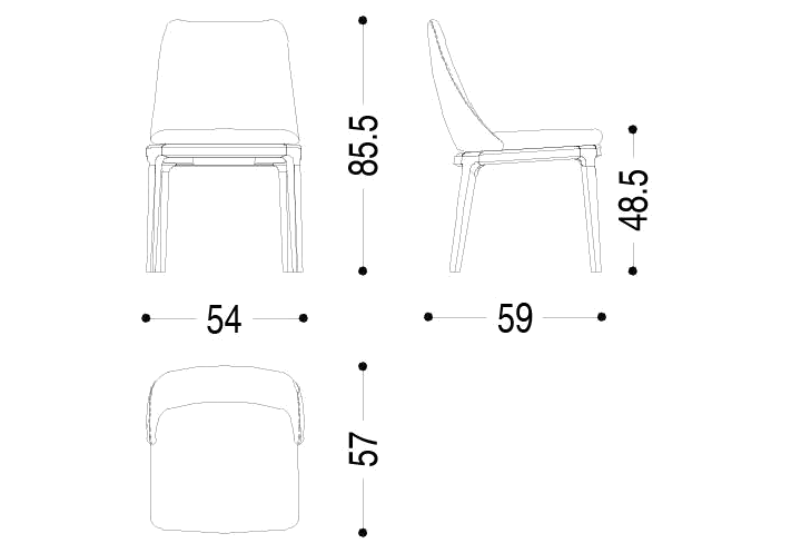 Riva 1920 Stuhl Cloe