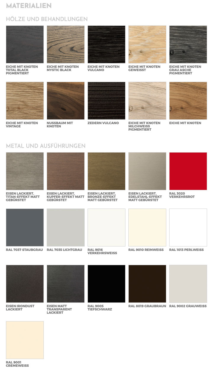 Riva 1920 Tisch Bedrock Plank C Material