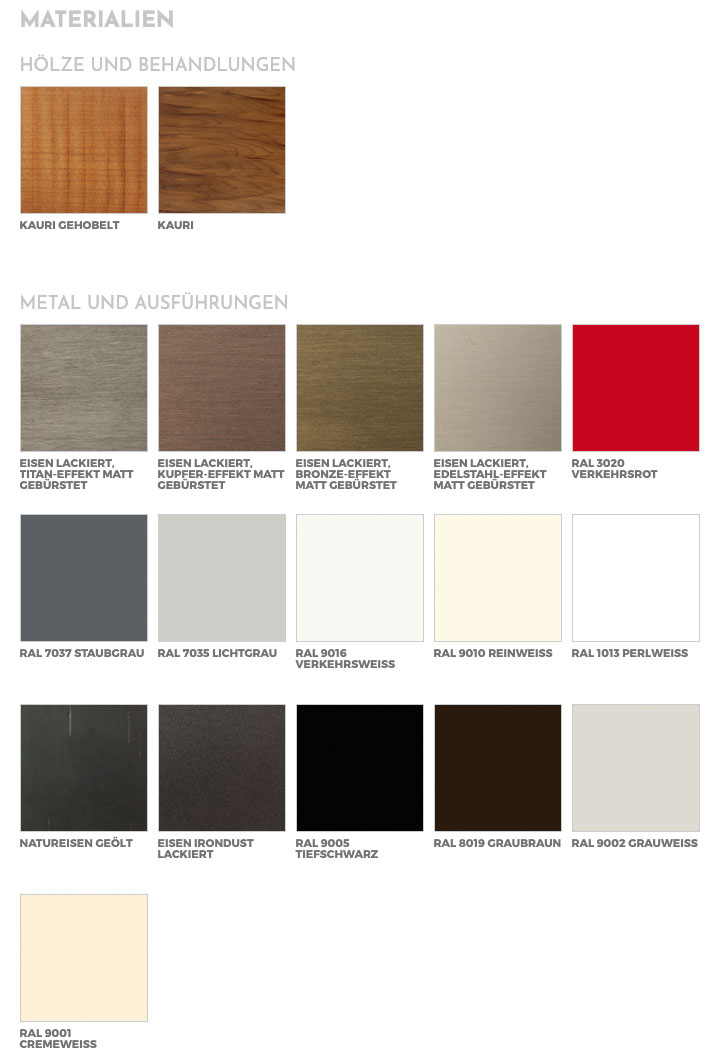 Riva 1920 Tisch Kauri Auckland Materialien Riva 1920 Tisch Kauri Auckland Materialien