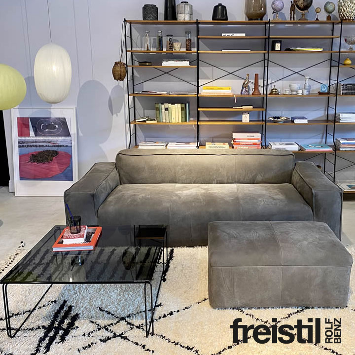 Rolf Benz freistil 175 Sondermodell Dickleder