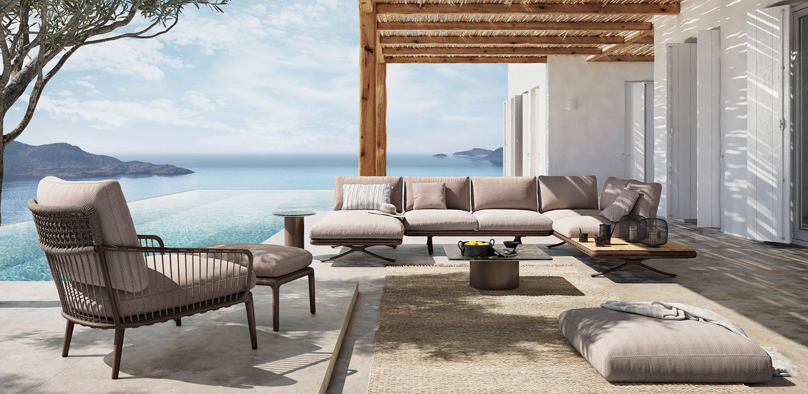 Rolf Benz YOKO. At home - outside. Rolf Benz YOKO. At home - outside.