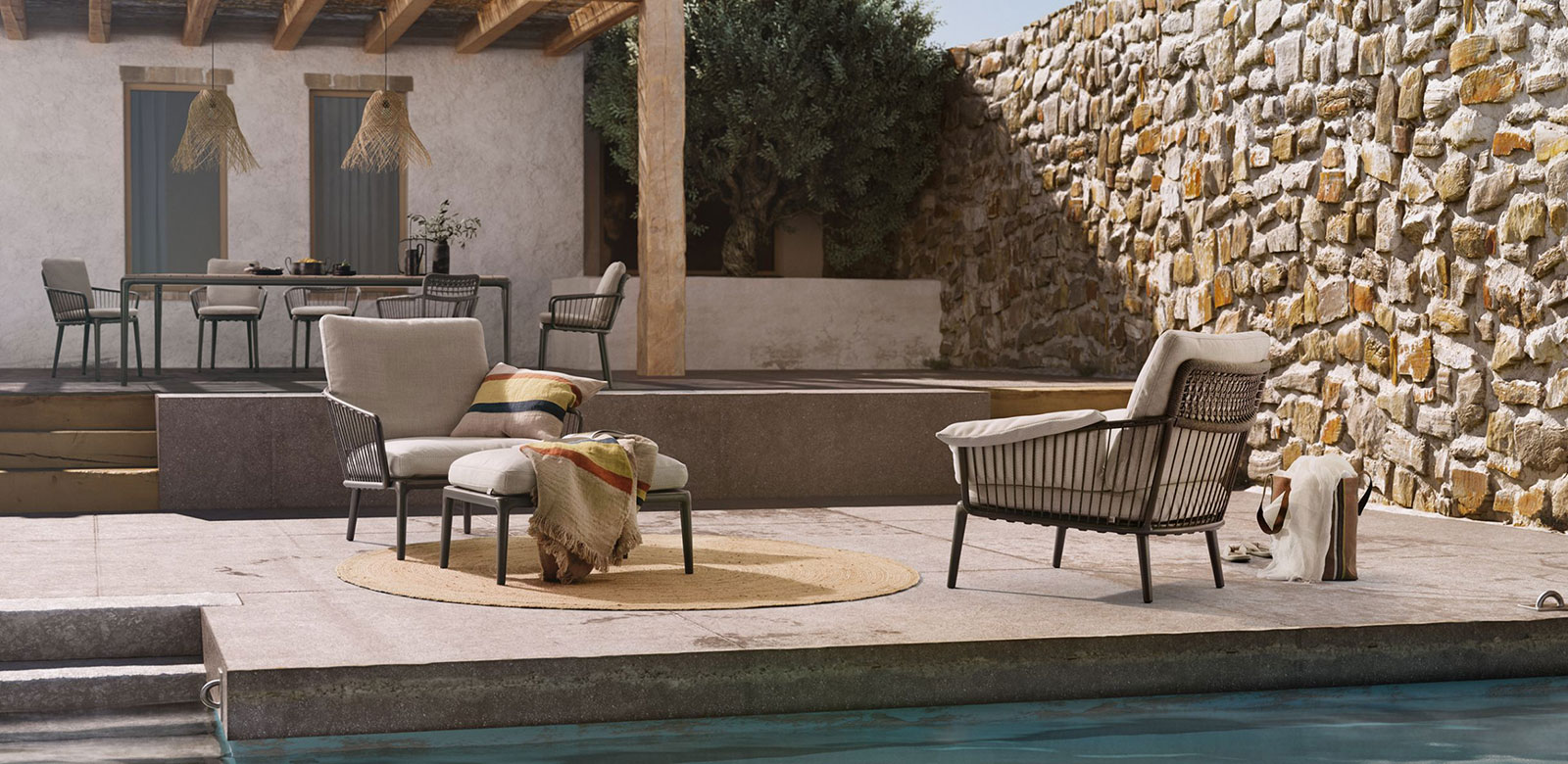 Rolf Benz YOKO. At home - outside. Rolf Benz YOKO. At home - outside.