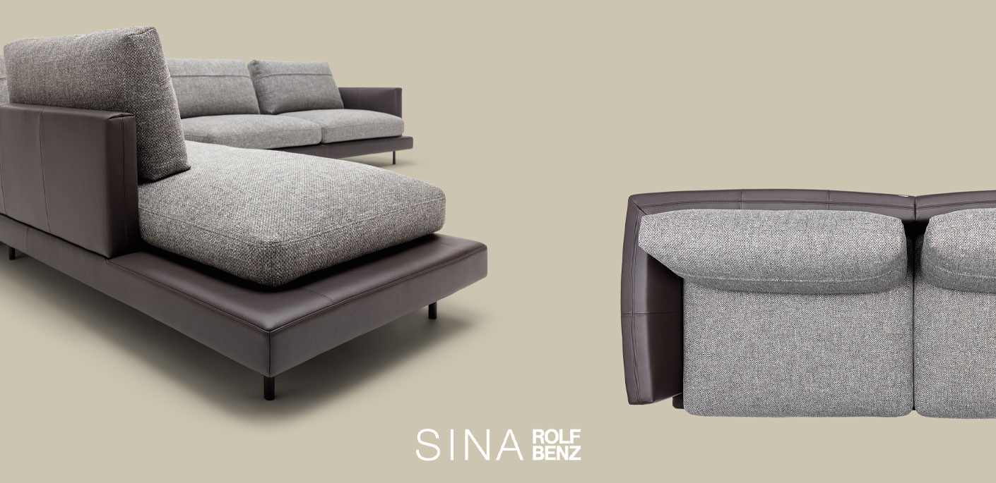 Rolf Benz Sofa SINA Jubiläums Sofa