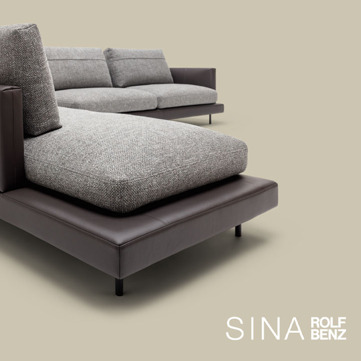 Rolf Benz Sofa SINA Jubiläums Sofa
