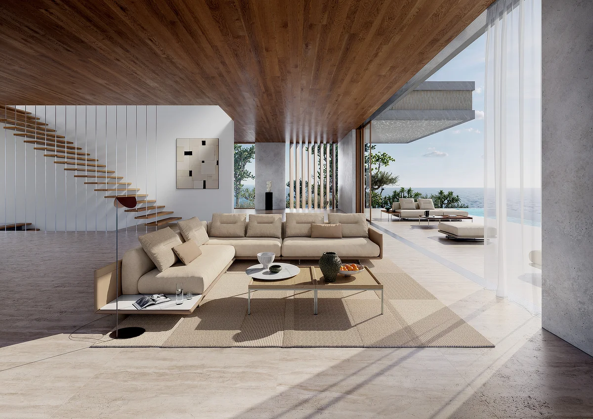 Rolf Benz TAYA Sofa Indoor und Outdoor