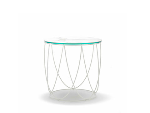 Rolf Benz Outdoor Couchtisch Yoko Bianco - Rolf Benz Outdoor Couchtisch Yoko Bianco