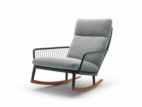 Rolf Benz Outdoor Schaukelsessel Yoko - Rolf Benz Outdoor Schaukelsessel Yoko