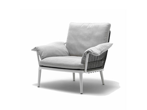 Rolf Benz Outdoor Sessel Yoko Bianco - Rolf Benz Outdoor Sessel Yoko Bianco