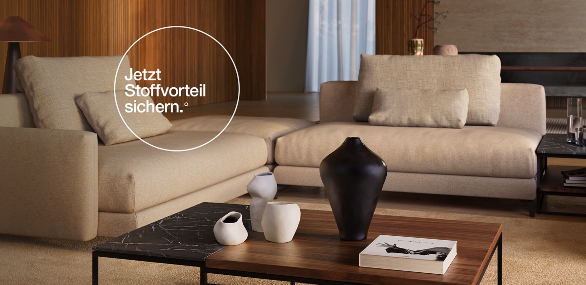 Rolf Benz NUVOLA: Flexibles Design & eleganter Komfort. Jetzt zum Jubiläumspreis mit Stoffvorteil! In Moers nahe Krefeld, Düsseldorf und Duisburg.
