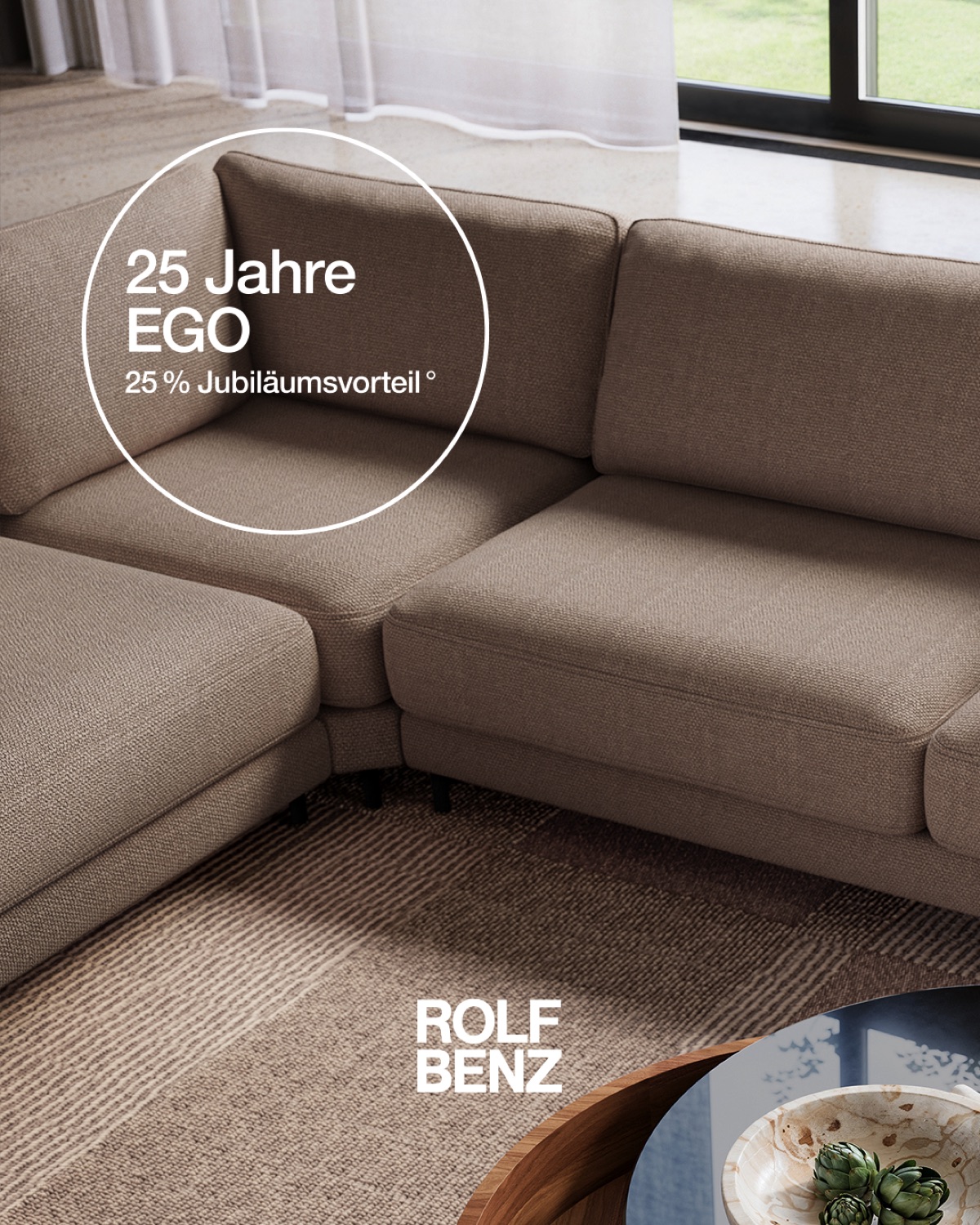 Rolf Benz Sofa EGO Aktion