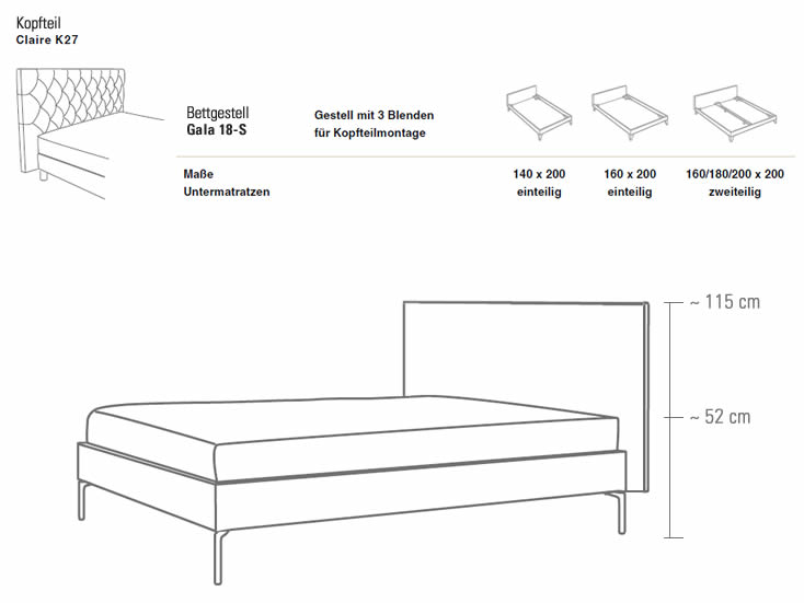 Schramm ORIGINS COMPLETE Daybed Remy