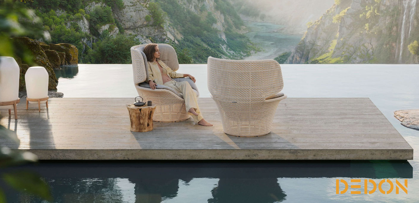 SEASHELL GRAND aus der Dedon Kollektion