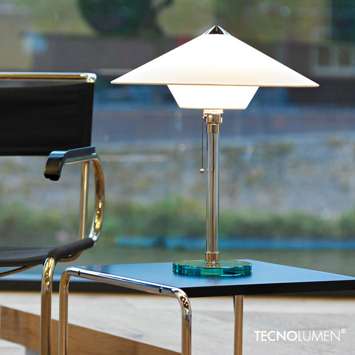 Tecnolumen Wilhelm Wagenfeld Bauhaus Leuchte