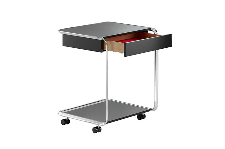 Tecta K3CR Oblique Rolltisch
