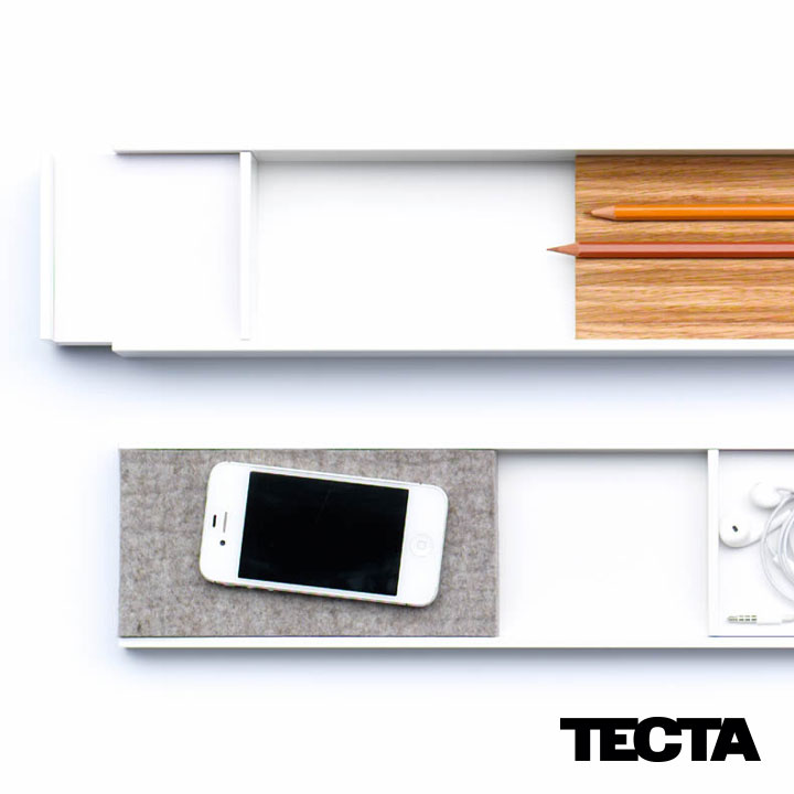 Tecta Meterware Tischablage