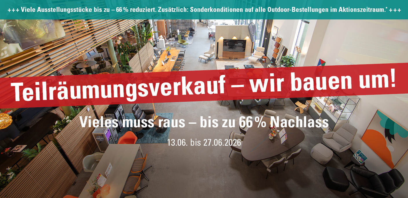 Bis zu -66 %: Teilräumungsverkauf bei DRIFTE