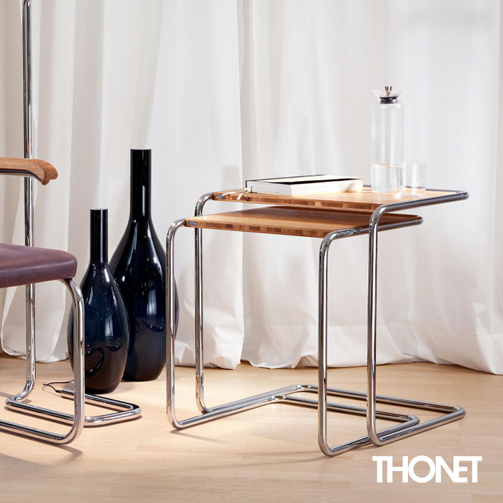 Thonet B 9 Beistell- und Satztisch