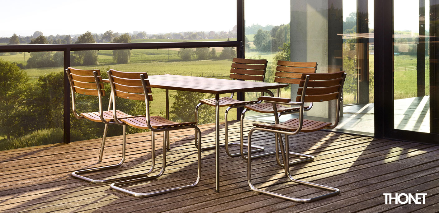 Thonet S 40 All Seasons Gartenstuhl