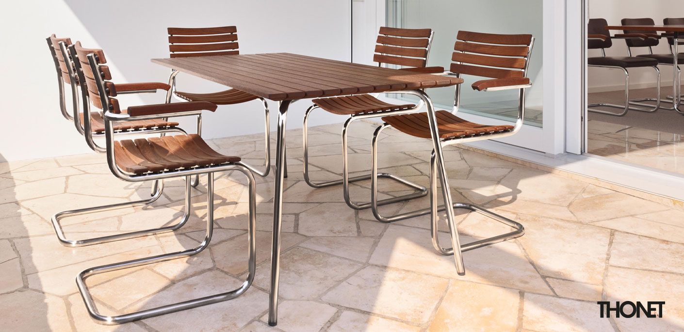 Thonet S 40 F All Seasons Gartenstuhl