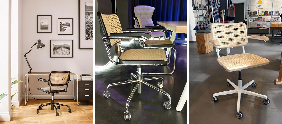 Thonet S 64 VDR Atelier Drehstuhl