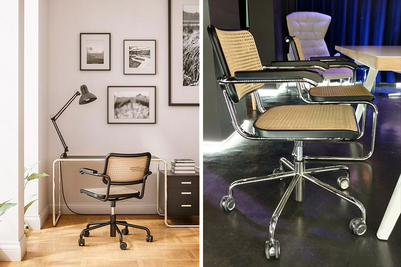 Thonet S 64 VDR Atelier Drehstuhl