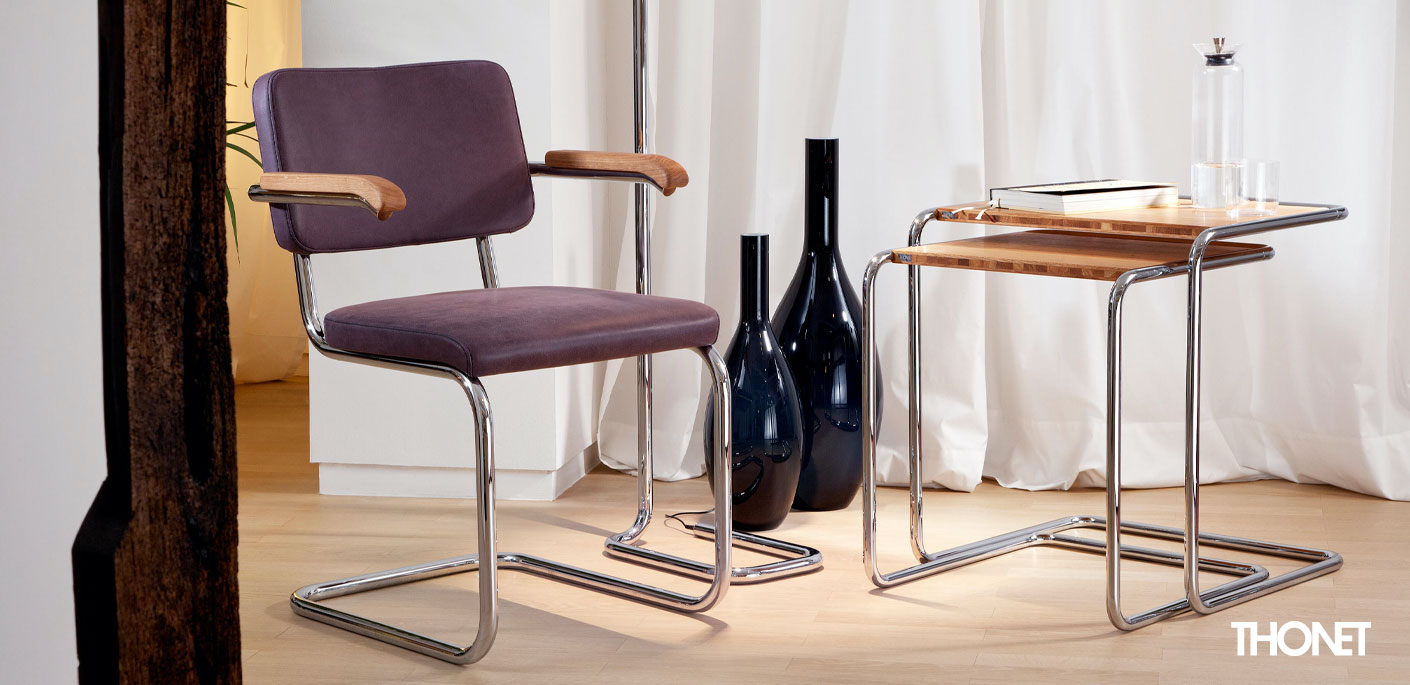 Thonet Set B 97 Beistell- und Satztisch Thonet Set B 97 Beistell- und Satztisch