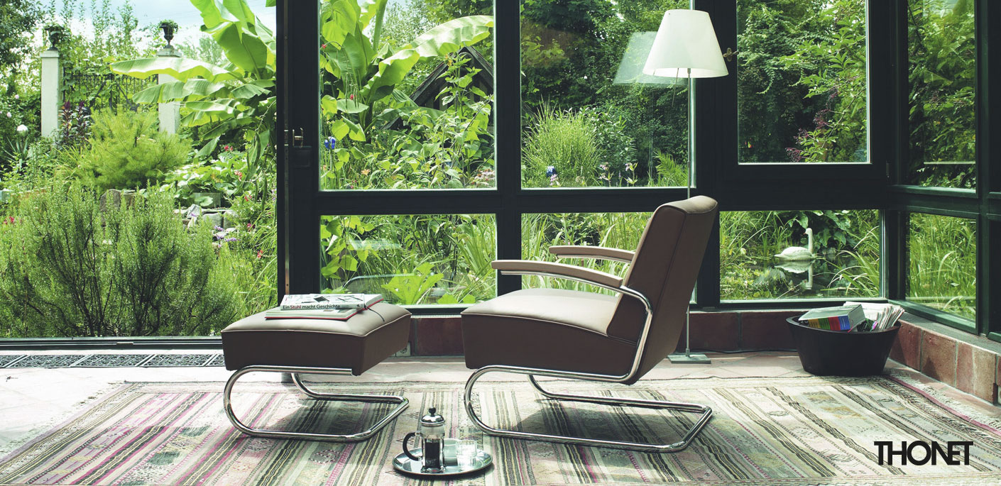 Thonet Bugholzmöbel und Stahlrohrklassiker der Bauhaus-Zeit