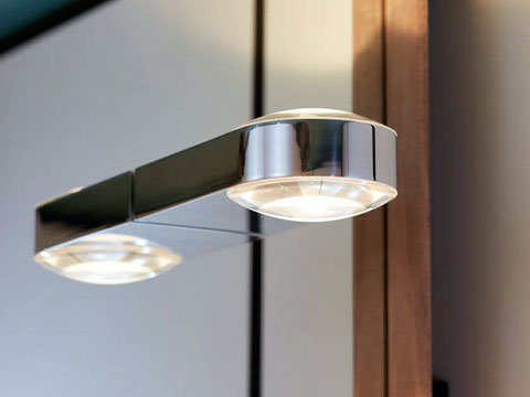 GRAU Wandleuchte GLOBE WALL