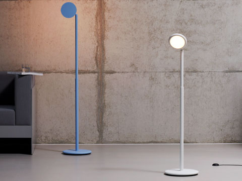 GRAU Stehleuchte PARROT FLOOR