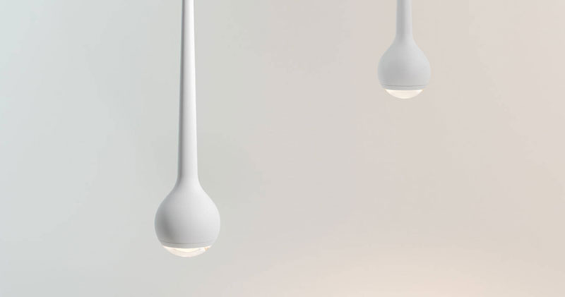 Grau Hängeleuchte FALLING