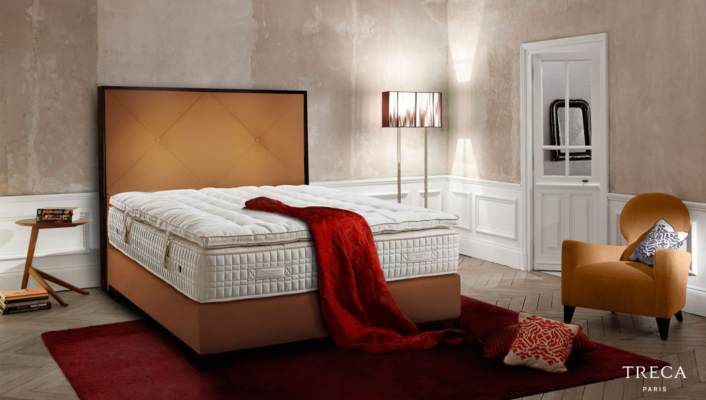 Treca Paris Boxspringbett Kopfteil Carat Brut
