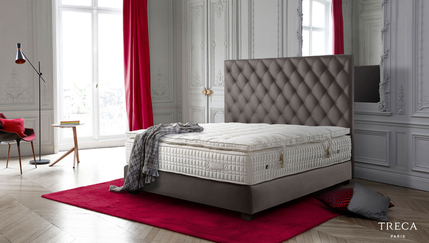 Treca Paris Kopfteil Diamant Boxspringbett