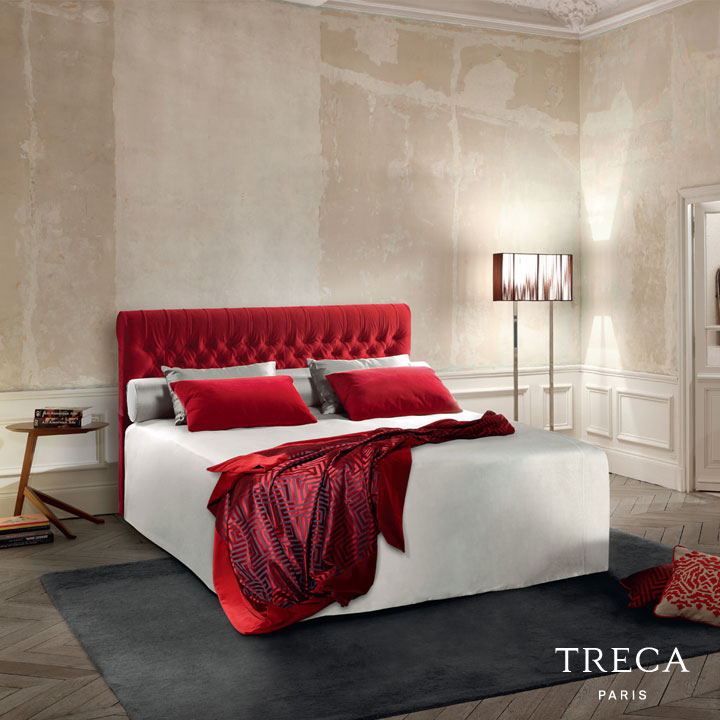 Treca Kopfteil Étoile Capitonné Boxspringbett