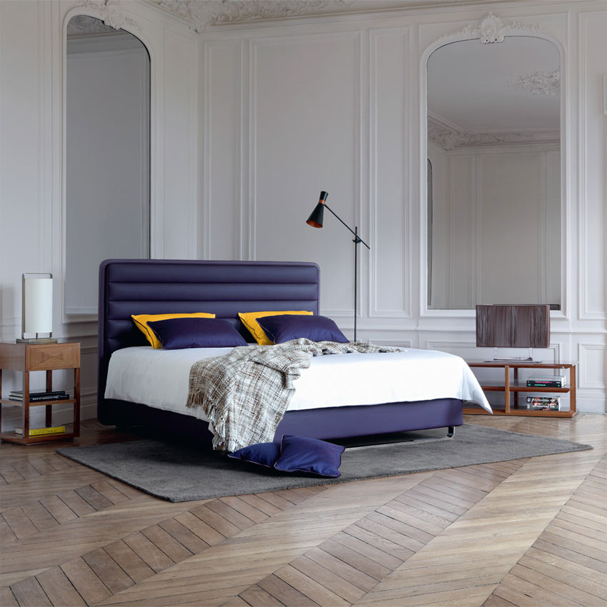 Treca Paris Boxspringbett Kopfteil Lounge passend zu Platinum und Prestige Treca Paris Kopfteil Lounge