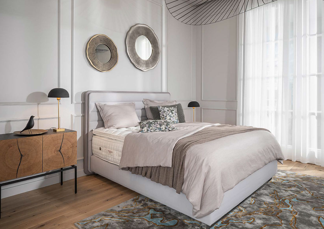 Treca Paris Boxspringbett Kopfteil Lounge Treca Paris Boxspringbett Lounge