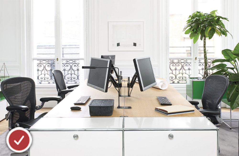 USM Büromöbel leasen bei Drifte Wohnform