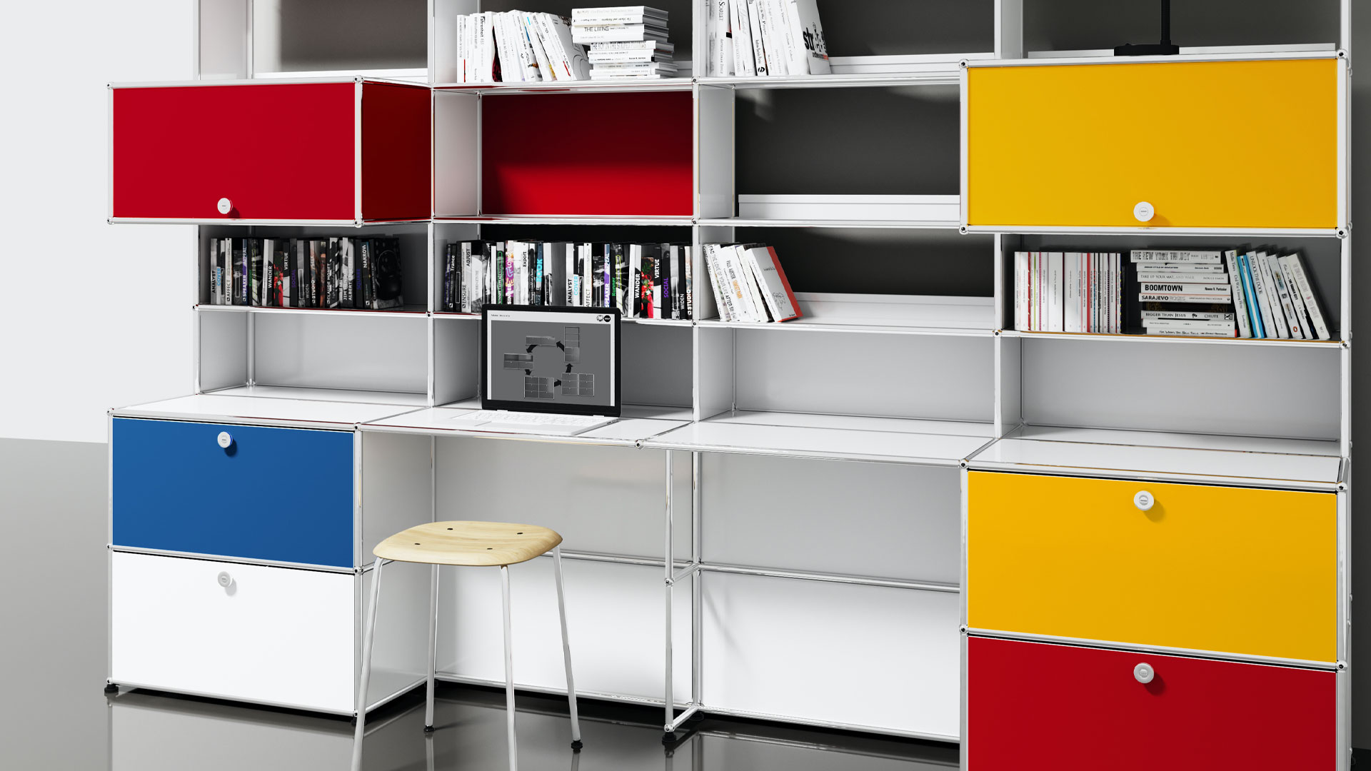 mit USM das perfekte Home Office gestalten