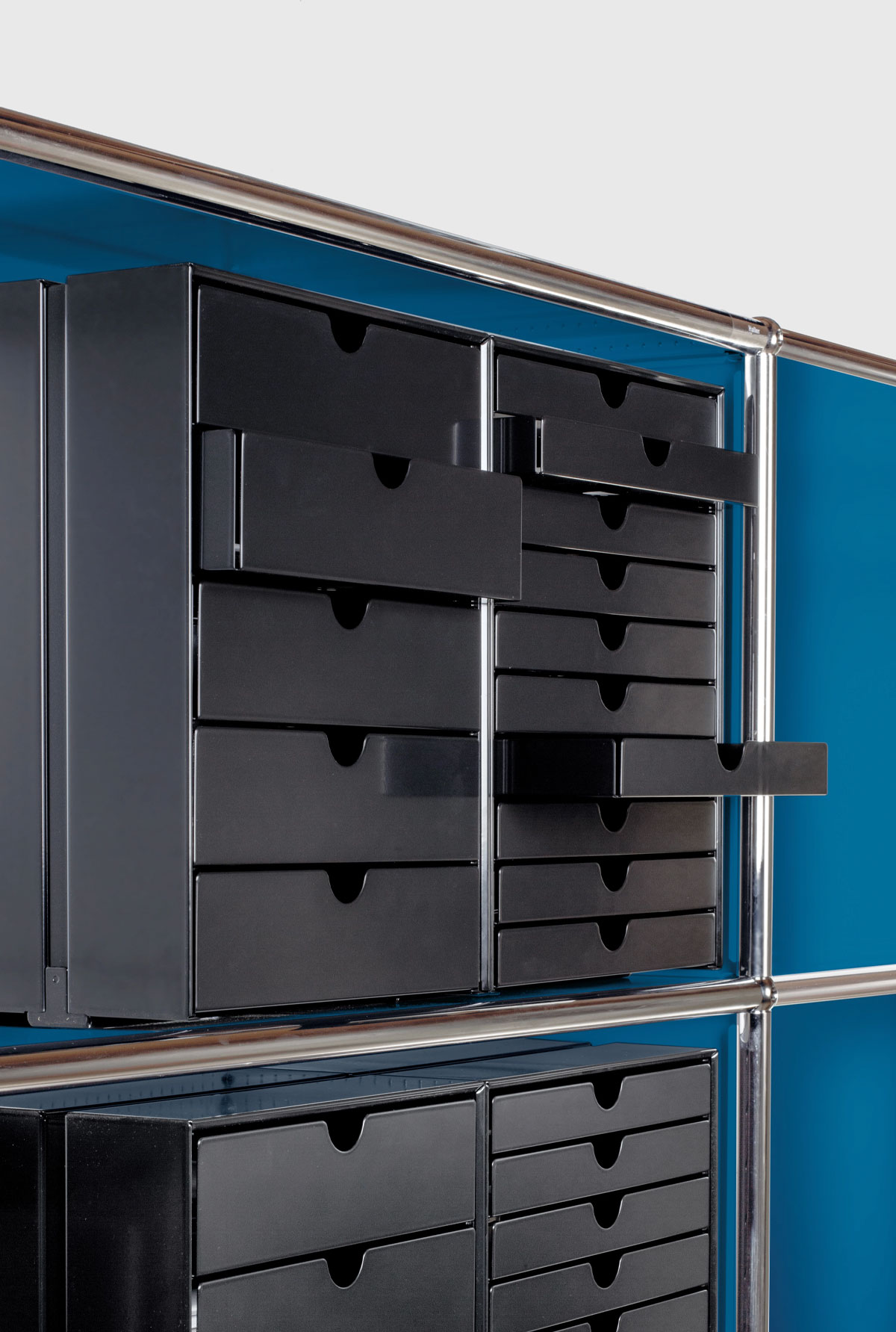 Kastenset mit 10 Schubladen