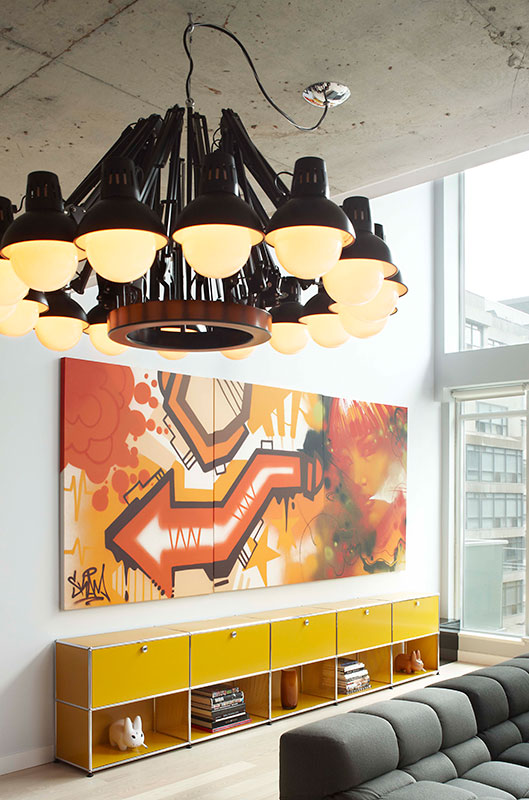 USM – Mutig, hell und wunderschön: gelbe Möbel im gesamten Haus Drifte