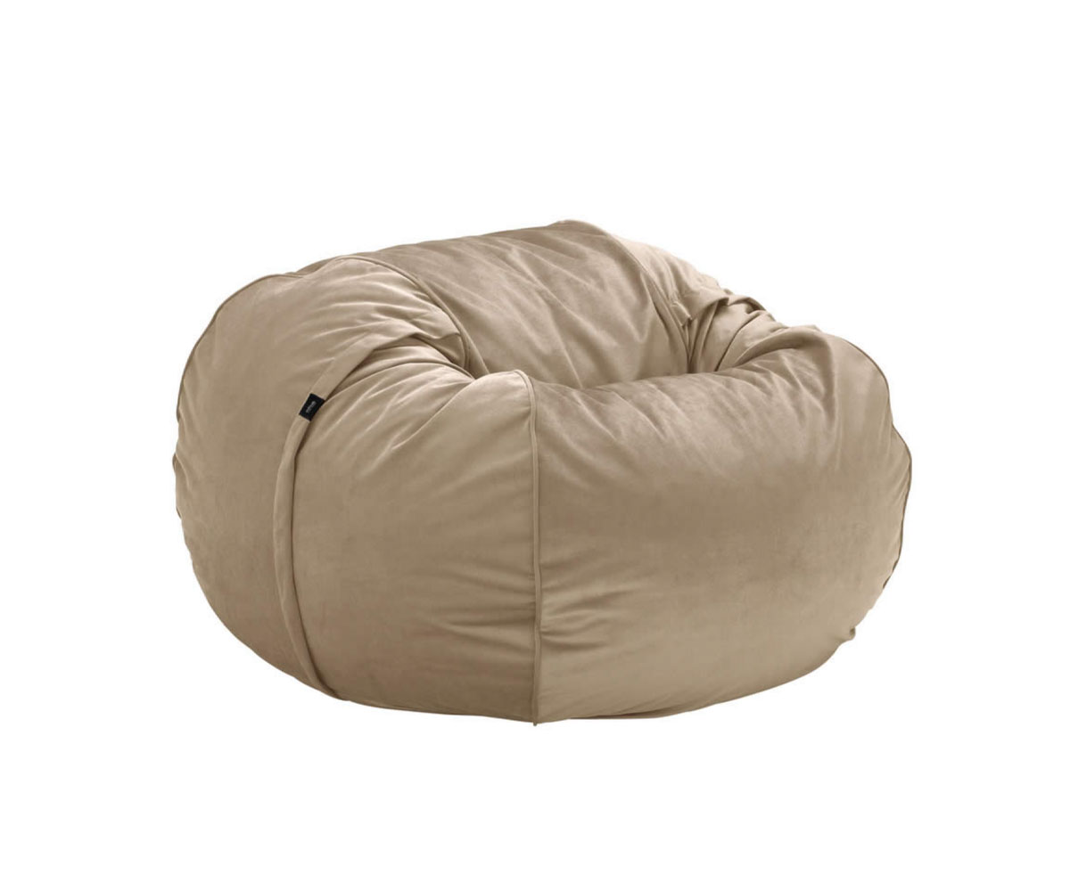 Vetsak Sitzsack Loungemöbel Bezug in Velvet - Stone