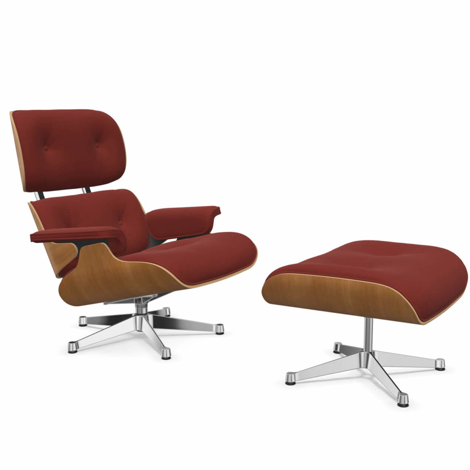 Lounge Chair Kirsche natur Bezug Calma